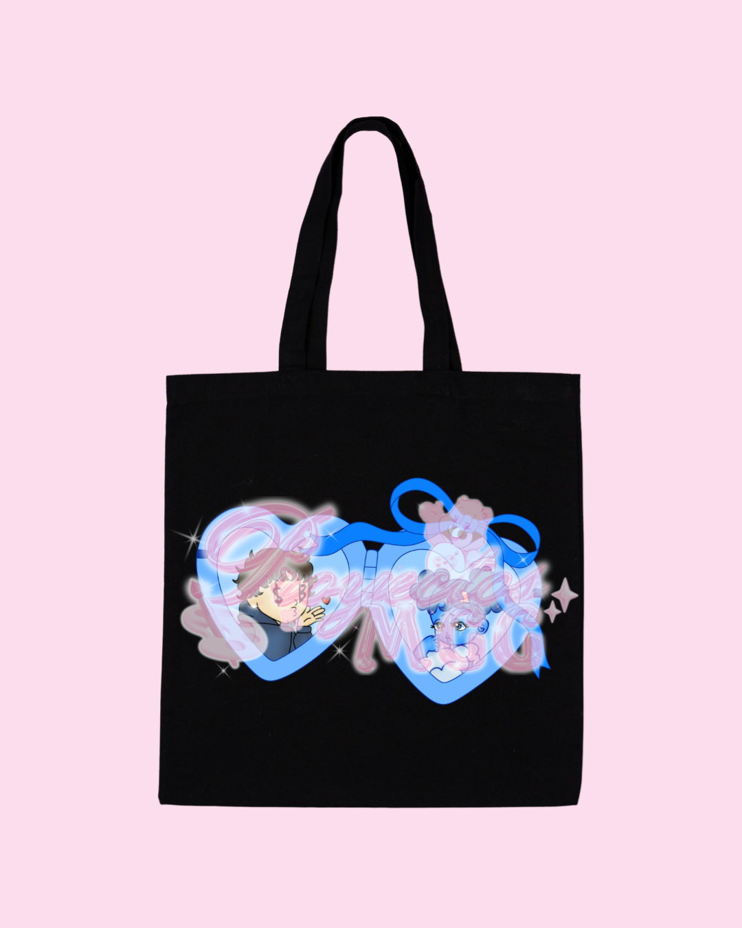 SadBoy & SadGirl Locket Tote Bag