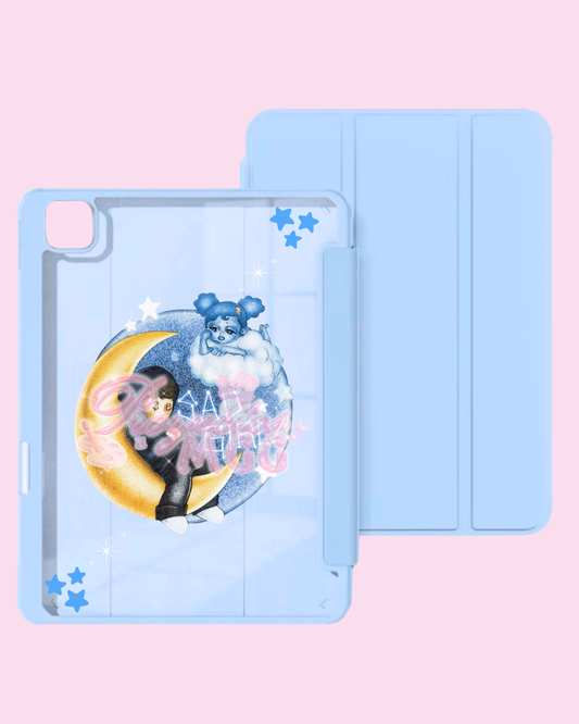 Blu SadGirl Luna Trifold Clear Ipad Case