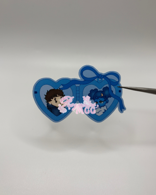 SadBoy & SadGirl Locket Sticker