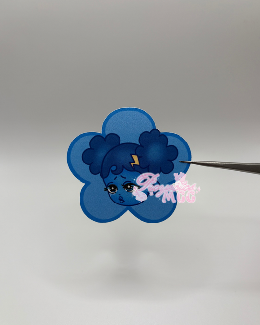 SadGirl Flor Sticker