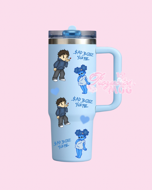 Blue SadBoy & SadGirl $B4L Tumbler