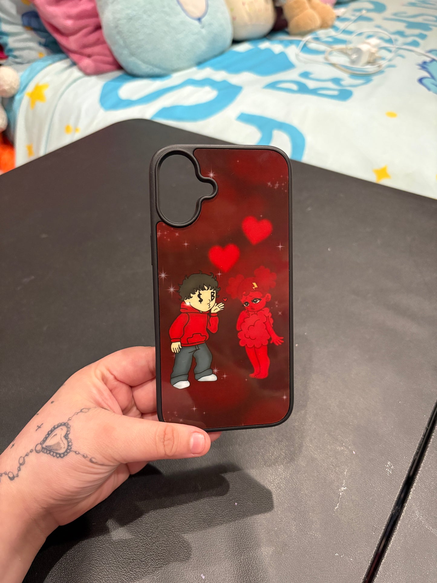 Red SadBoy & SadGirl 16 Plus Phone Case *discounted*
