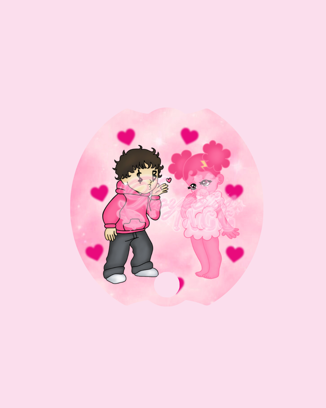 Pink SadBoy & SadGirl Stanley Topper