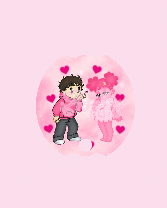 Pink SadBoy & SadGirl Stanley Topper