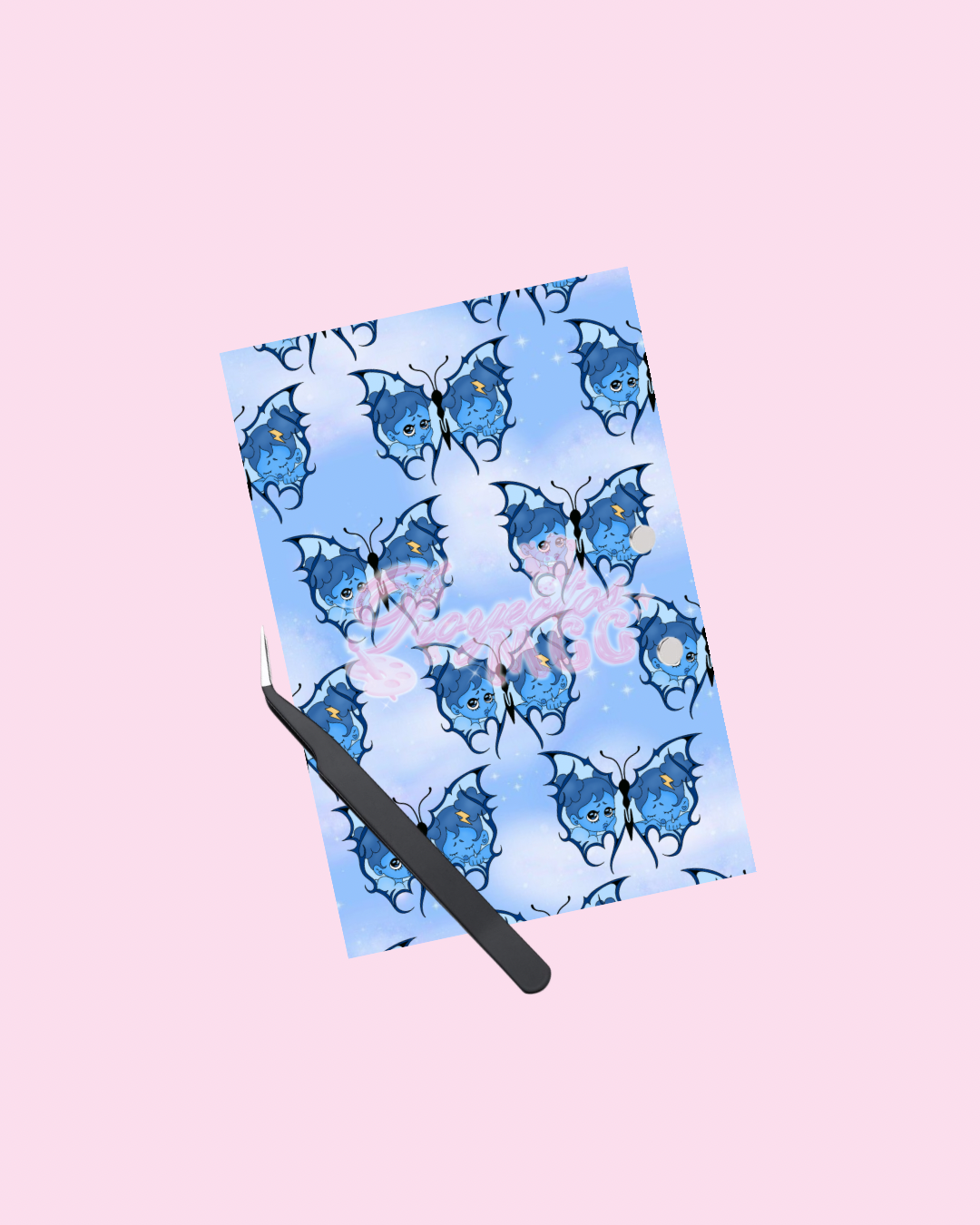Blu SadGirl Butterfly Lash Tile