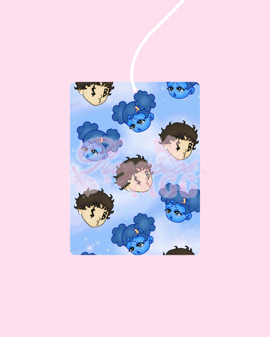 SadBoy & SadGirl Faces Car Air Freshener