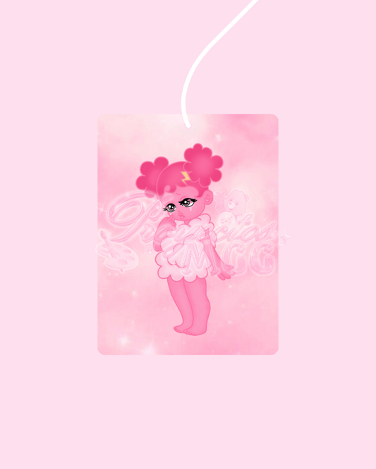 Pink SadGirl Car Air Freshener