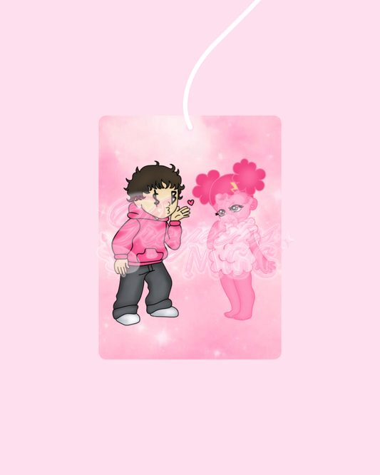 Pink SadBoy & SadGirl Car Air Fresheners