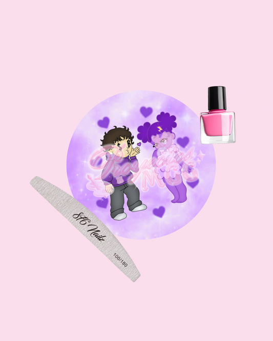 Purple SadBoy & SadGirl Nail Art Palette