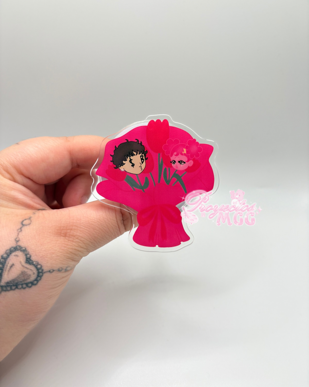 Pink SadGirl & SadGirl Ramo Magsafe Acrylic Grip