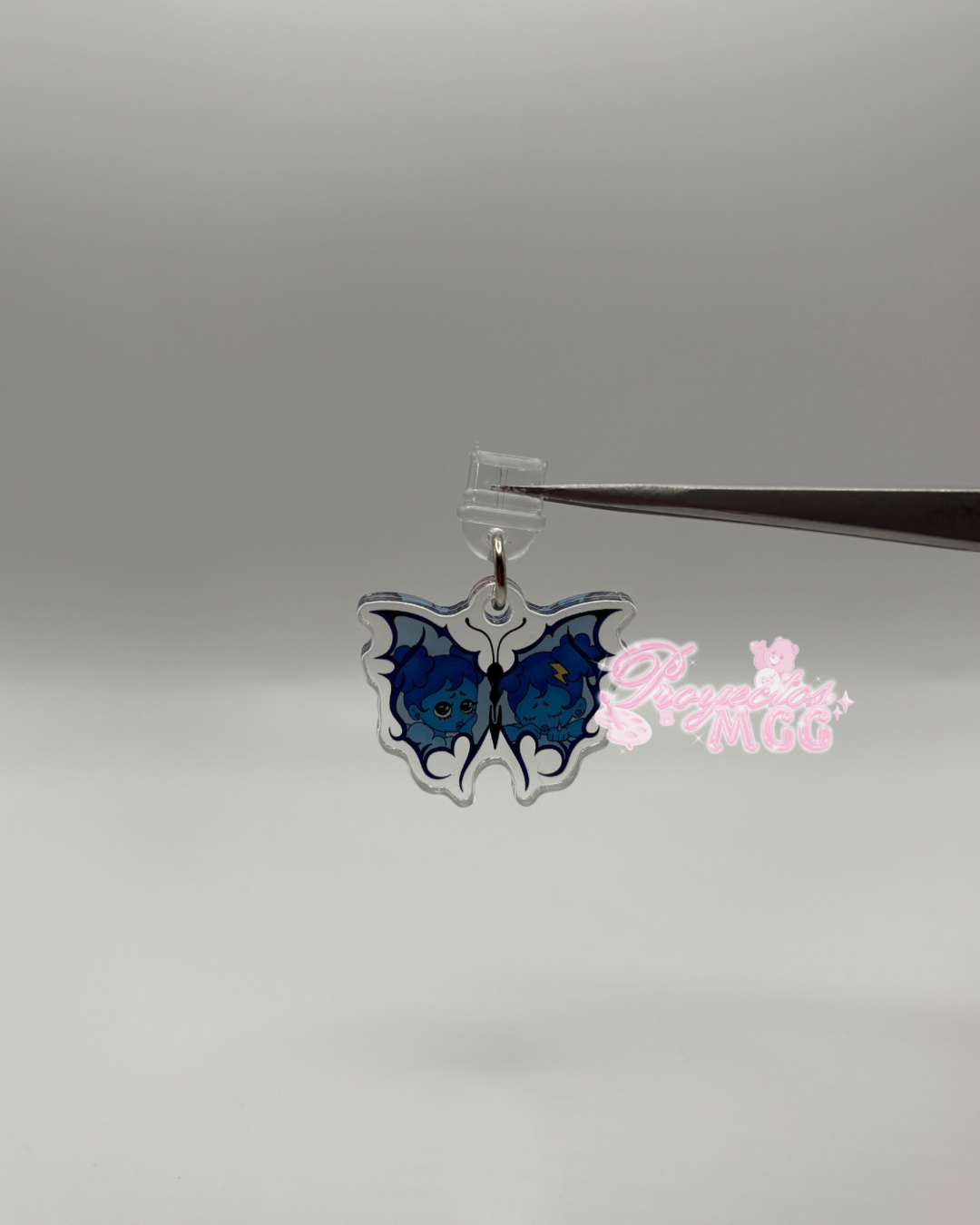 Blu SadGirl Butterfly Acrylic Usb-C Dust Plug