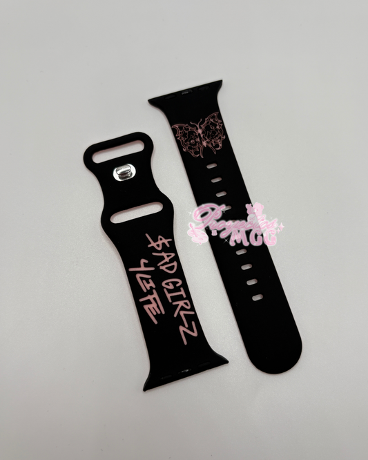 SadGirl Butterfly $G4L Watch Band