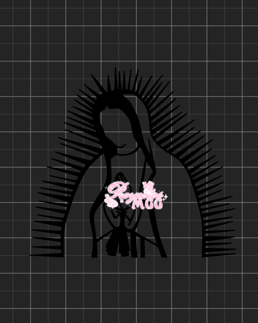 Virgencita #2 SVG Digital File