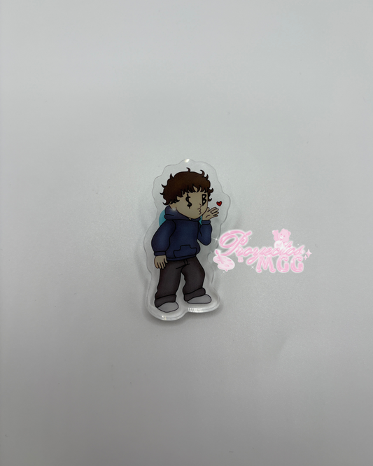 SadBoy Acrylic Pin