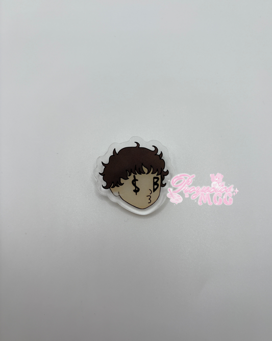SadBoy Face Acrylic Pin