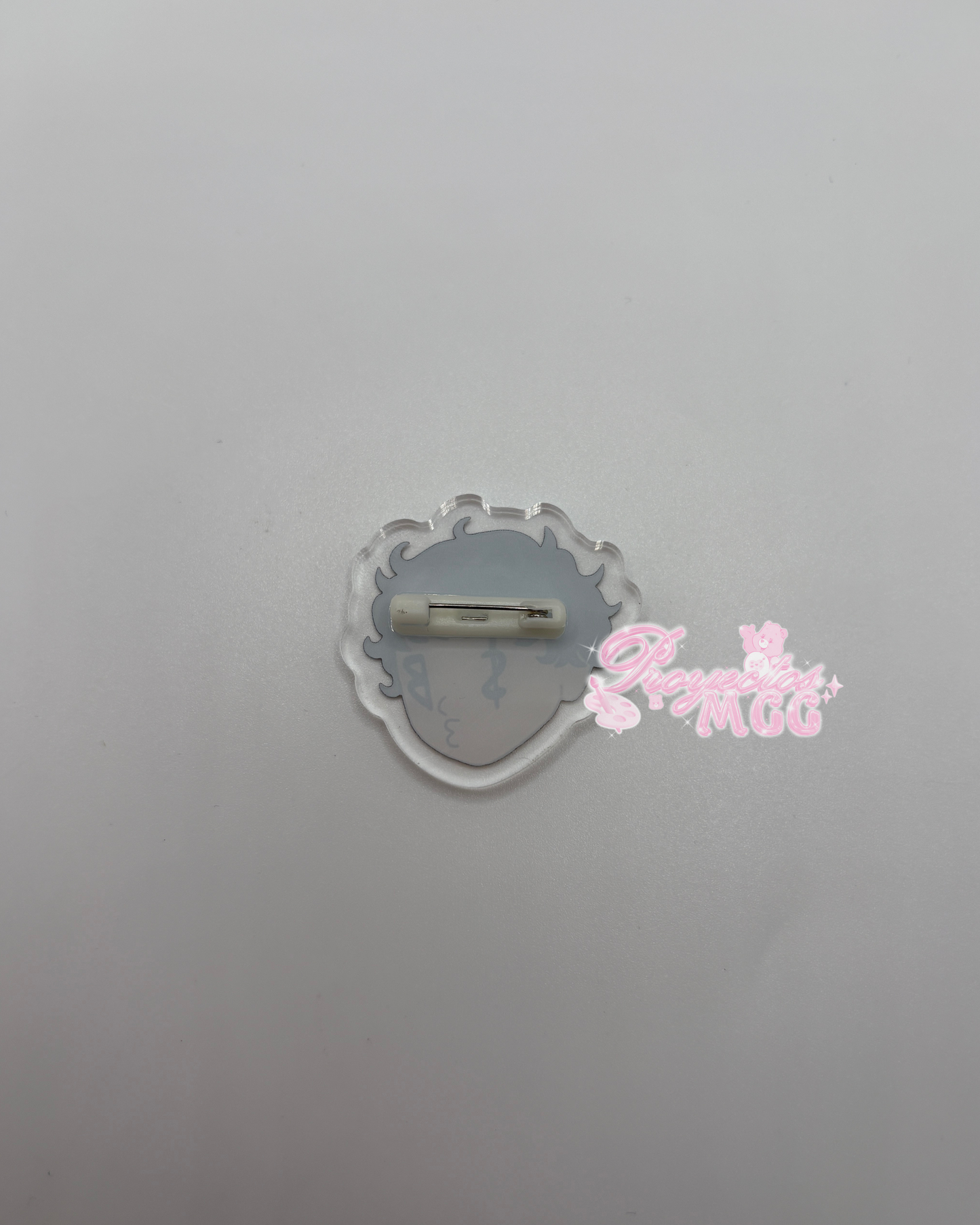 SadBoy Face Acrylic Pin