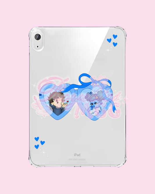 SadBoy & SadGirl Locket Clear Ipad Case