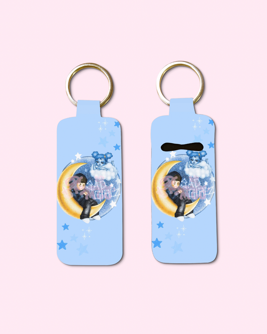 SadGirl Luna Chapstick Keychain