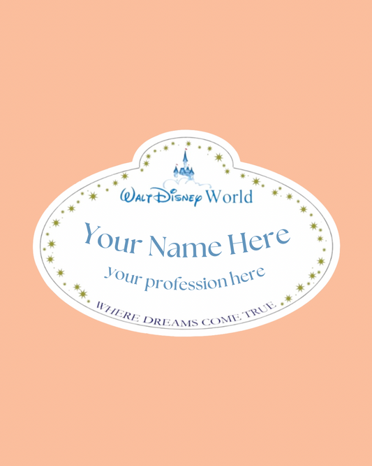 Badge Name Badge Attachment